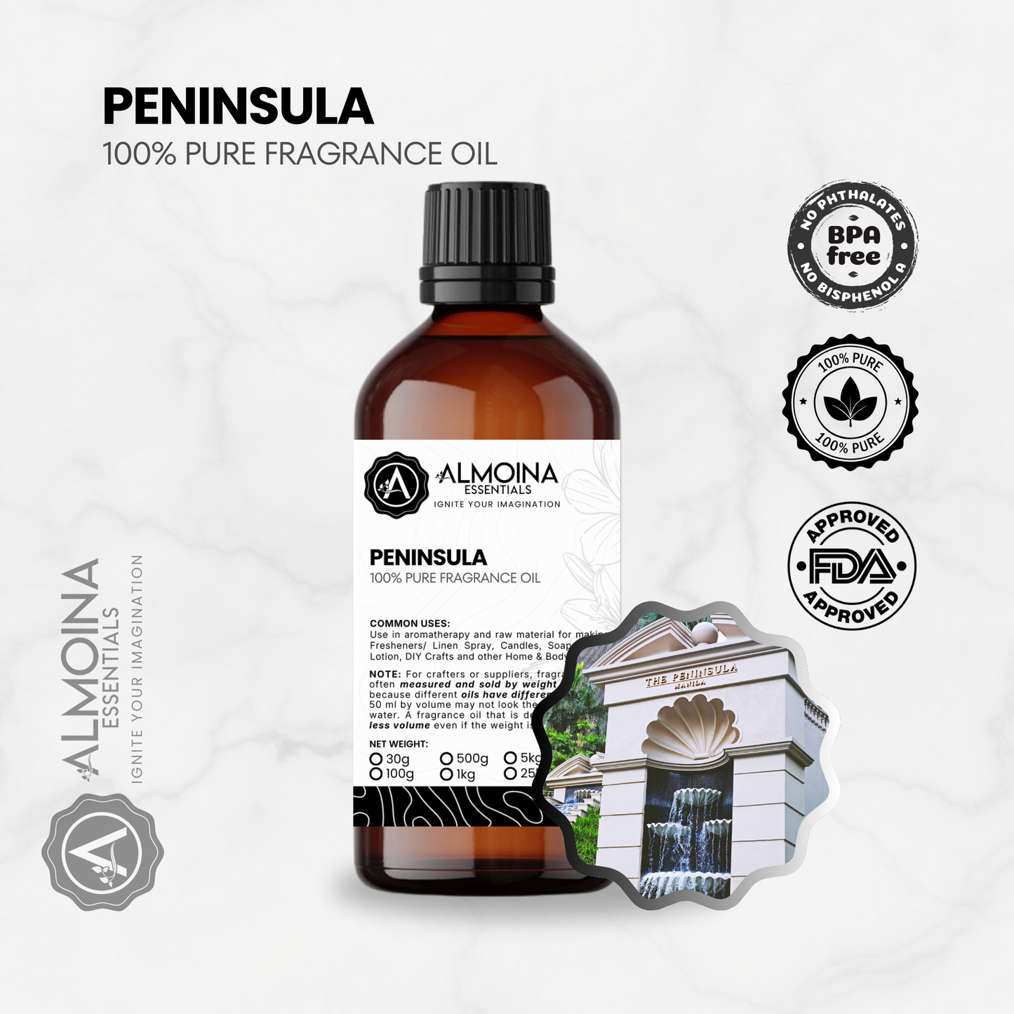 Peninsula Pure Fragrance Oil