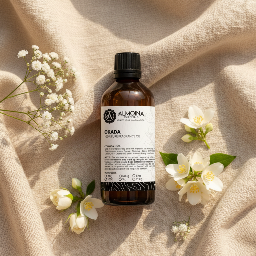 Okada Fragrance Oil - Linen and White Flowers