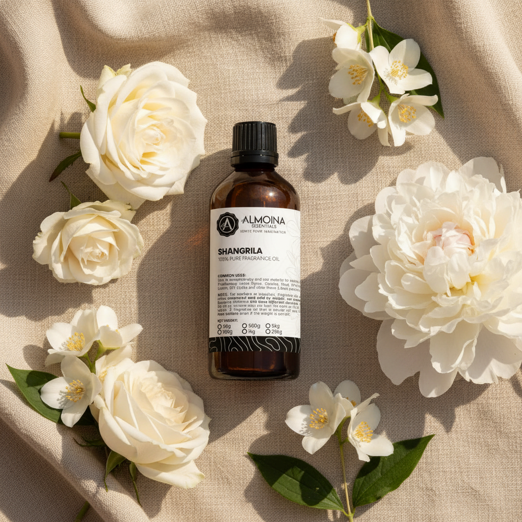 Shangrila Fragrance Oil - Linen and White Flowers